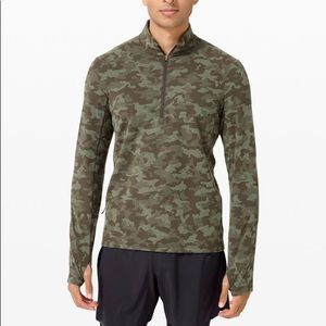 Lululemon Surge Warm 1/2 Zip *Jacquard - camo